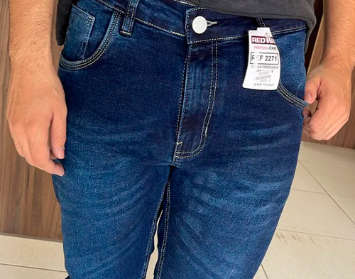 Bermuda jeans masculina Ducontra